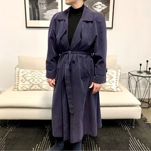 Jones New York trench coat vintage petite S/M